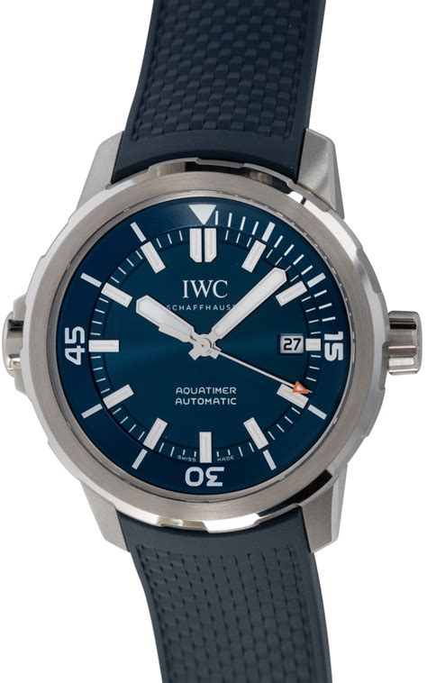 iwc aquatimer rubber strap price|iwc aquatimer velcro straps.